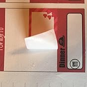 clear sticker paper staples