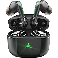 TOZO G1 Wireless Earbuds Bluetooth 5.3 Headphones with 45ms Ultra Low-Latency and Cool Breathing Light, Ergonomic Design, Gam