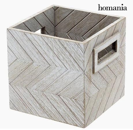 Caja Decorativa Homanía 9805 Madera: Amazon.es: Hogar