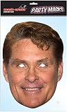 Amazon.com: Mask-arade David Hasselhoff Cardboard Celebrity Party Mask ...