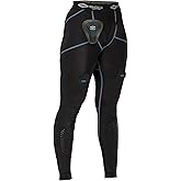 Women's Compression Hockey Pant w/Pelvic Protector, Leggings, Black