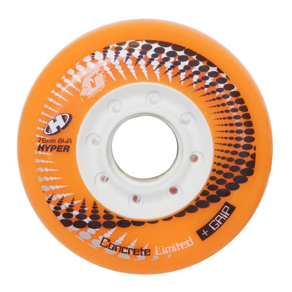 HYPER Des Rueda P. Urban Concrete+G 76-84 4UD Skate, Men, Orange (Orange), 76/84