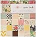 Maggie Holmes Open Book Patterned Paper Pad by Crate Paper | 12 x 12-inch pad | 48 sheets of medium-weight paper in various patterns, 683596