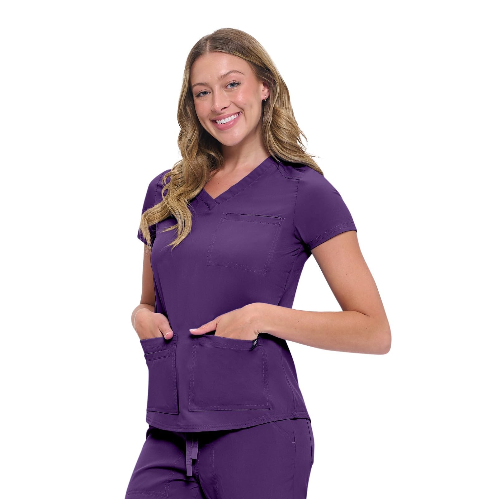 Natural Uniforms Womens 11 Pocket Cool Stretch