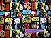 43" Wide STAR WARS Color Patch Cotton Fabric BY THE HALF YARD
