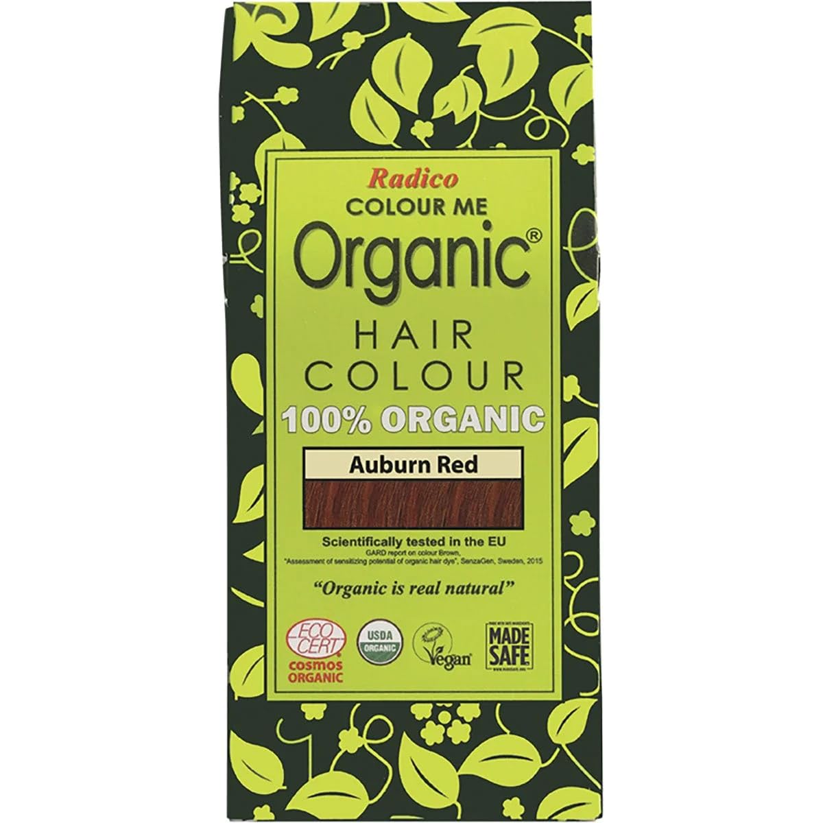 Radico - Hair Colour - Organic Auburn Red - 100 g