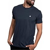 INTO THE AM Men's T-Shirts Soft Cotton Blend Crew Neck Tee S - 4XL Athletic Fit Plain & Logo Basic T-Shirt for Men