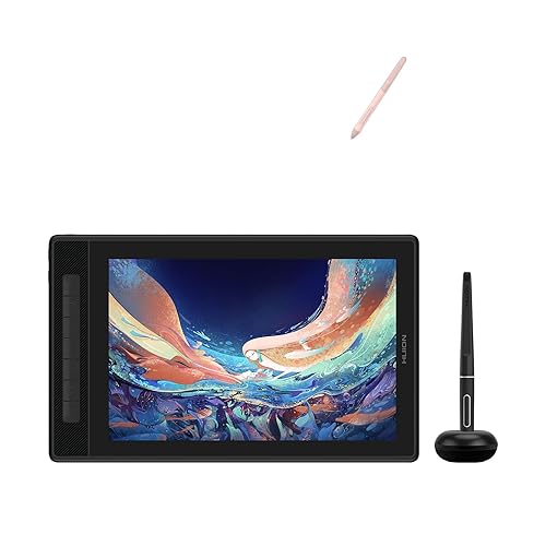 HUION Kamvas Pro 13 2.5K QHD Graphics Monitor Drawing Tablet with