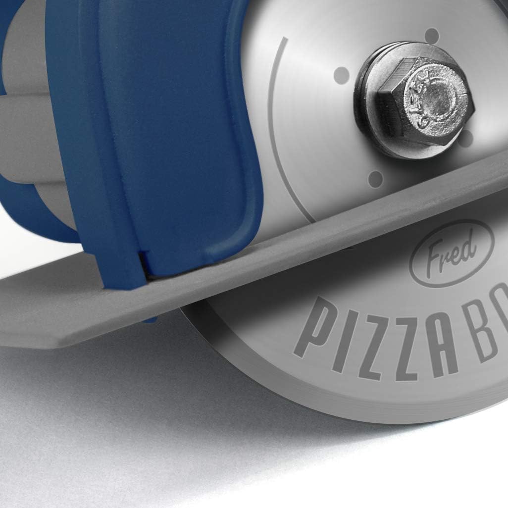 Fred and Friends BOSS 3000 Fred Circular Saw Pizza Wheel, Standard: Pizza Cutters: Kitchen & Dining