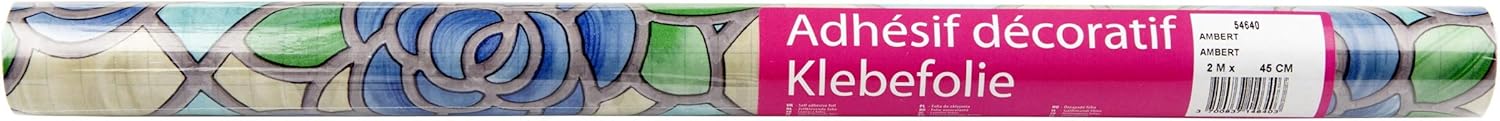 Venilia Vitrodecor Ambert Window Film Self-Adhesive Special Film Privacy Film PVC Colourful 95 µm (Thickness: 0.095 mm) - Image 5