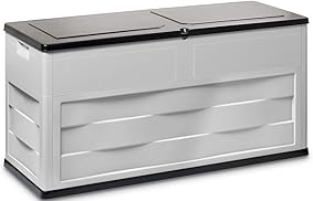 TOOMAX Ambition Line Baùl multipropósito de 320 L, Negro/Gris Tortora 