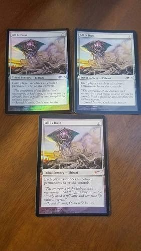 Amazon ｍｔｇ 全ては塵 グランプリプロモ 英語 一枚 数量3 おもちゃ ホビー