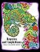 Reptiles and Amphibians Adult Coloring Books: Snake, Turtle, Lizard, Chameleons, Crocodile, Dinosaur, Shink, Frog and Friend by Adult Coloring Books, Unicorn Coloring