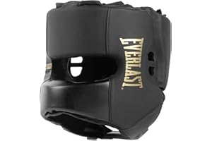 Everlast Elite 2 Headgear – Second-Skin Fit, Top Lace Adjustability, Superior Protection, Low Profile Design – Adult Size, Gr