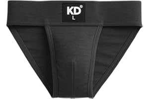 KNK Men’s Gym Jockstrap Supporter with Back Cover | 100% Organic Cotton Jockstrap with Cup Pocket | Sports Fit