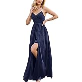 VOUIAO Women's 2026 Elegant Formal Gown Summer Long Prom Dress Wedding Bridesmaid Guest Evening Party Cocktail Maxi Dress