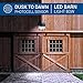 Hyperikon Dusk to Dawn LED Barn Light 80W, Outdoor Area Yard Lighting, 8400 Lumens LED Security Light, Crystal White