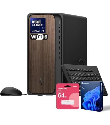 Amazon.com: HP 2024 Desktop | Elite SFF 600 G9 Tower | 13th