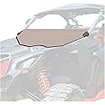ECOTRIC Dark Tint Half Windshield Compatible with 2017-2024 Can Am Maverick X3/ X3 Max R/ X MR/ X DS/ X RS Turbo R Max Accessories