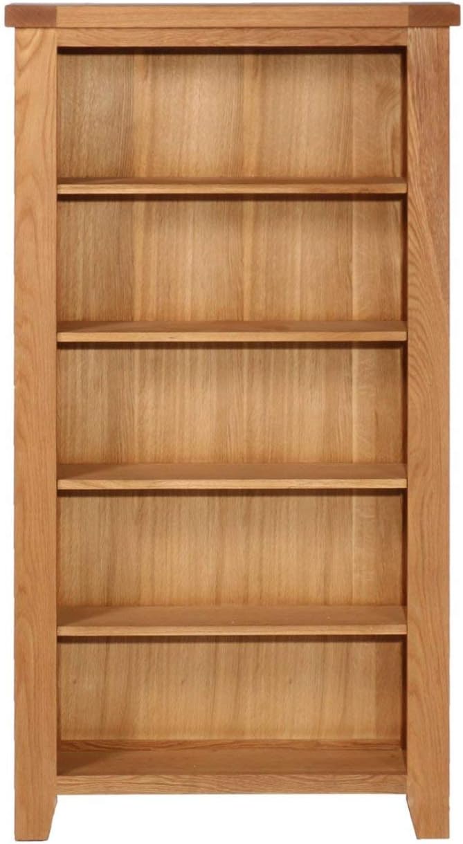 Hallowood Cotswold Dvd Cd Storage Table In Lacquered Finish Wooden Shelving Tower Stand Rack Light Oak Amazon Co Uk Kitchen Home