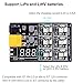 Crazepony 1S LiPo LiHV Charger Board for Blade Inductrix Tiny Whoop Micro JST 1.25 and JST-PH 2.0 1S LiPo Battery with JST and Micro Losi Cable