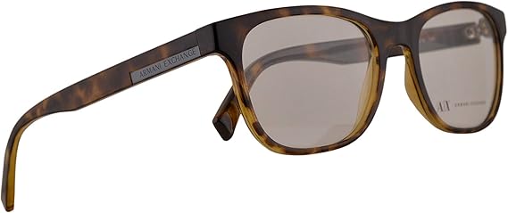 armani exchange clear glasses