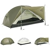 Naturehike Mongar Upgraded 1/2/3 Person Backpacking Tent,Waterproof Lightweight Camping Tent with Footprint