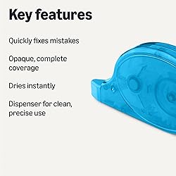 Amazon Basics White Out Correction Tape with
