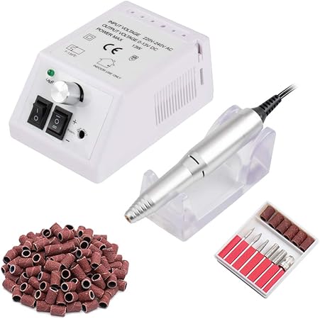 Amazon プロ ネイルドリル 正逆回転 ジェルネイルオフ ネイルケア道具 ネイルドリル ネイルマシーン 爪手入れツール 角質除去 甘皮処理 初心者 高級者 セルネイル セット 白い Kld ビューティー 通販