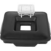 Blender Latching Lid for Blendtec Commercial WildSide+ &amp; FourSide Jars | Blender Bottle Vented Latching Cover Replacement for Blendtec Parts # 40-310, with Removable Center Cap