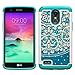 LG Stylo 3 Case, LG Stylo 3 Plus Case, MagicSky [Shock Absorption] Studded Rhinestone Bling Hybrid Dual Layer Armor Defender Protective Case Cover for LG Stylo 3 / LG Stylo 3 Plus 2017 (Flower2)