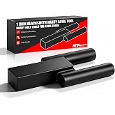 1 Inch Blacksmith Hardy Anvil Tool Hardy Hole Tools for Anvil Forge Metal Forming Scroll Bending Tool 1" Bending Fork Forging Accessory for Wrought Iron Turning Twisting Shaping Scrolling