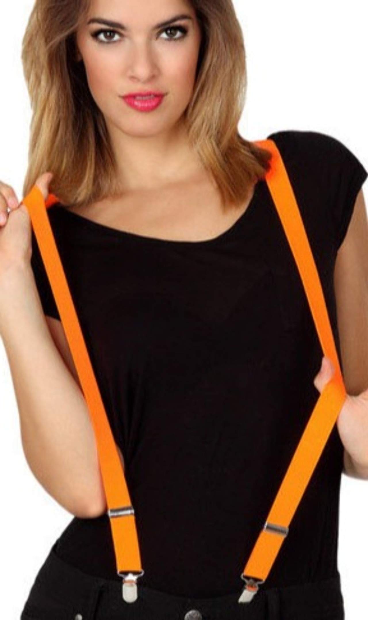 FIESTAS GUIRCA GUI18495 - Orange Neon Braces