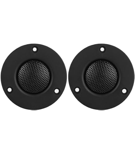2 Peças 30w 6 Silk Film Dome Tweeter Alto-falante Agudo Hifi