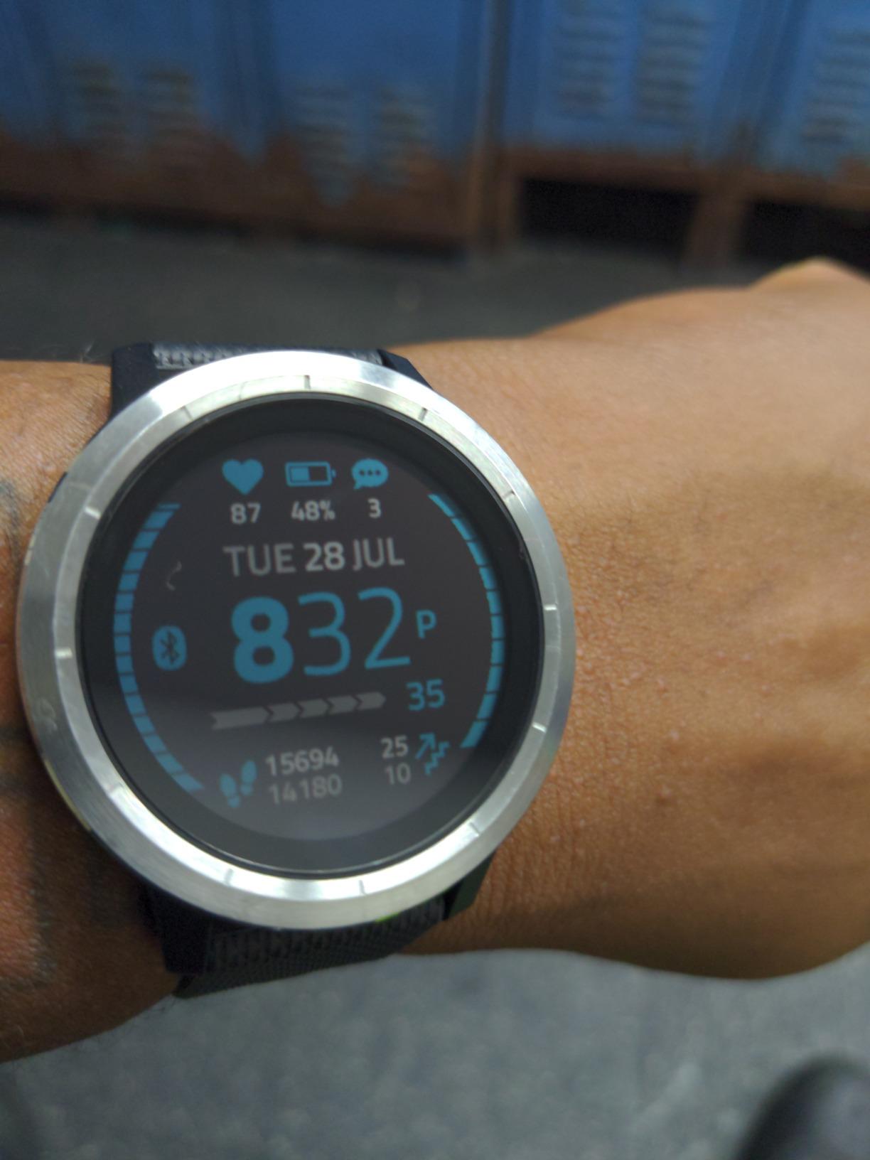 Garmin Vivoactive 3, Black/Stainless, GPS Smartwatch (Garmin