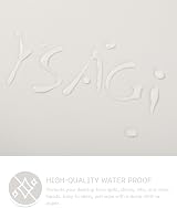 YSAGi Non-Slip Desk Pad 60 x 35 cm Gray Waterproof PVC Leather Desk Protector view 5