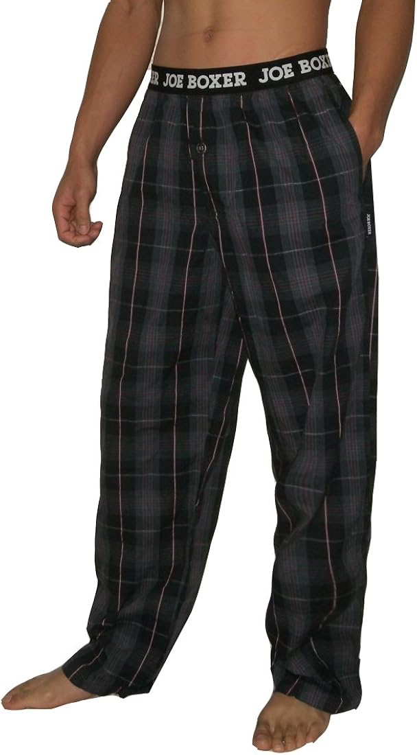 orange and black pajama pants