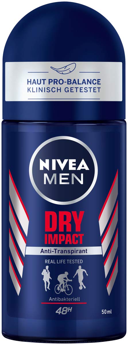 Nivea Men Dry Impact Roll-On Deodorant 50 ml