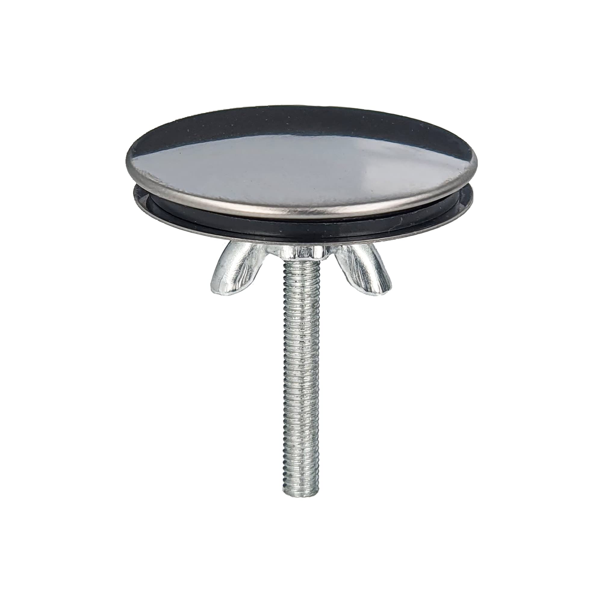 tecuro Tap Hole Stopper, Stainless Steel Polished, Diameter 40 mm