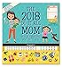Orange Circle Studio 17-Month 2018 Do It All Magnetic Wall Calendar, Mom's Do It All