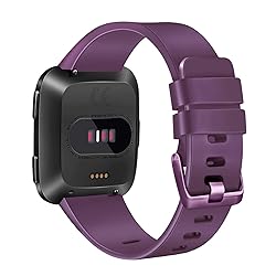 AK Sports Bands Compatible for Fitbit Versa, Soft