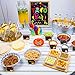 Kitticcino Taco Bar Decoration Kit - Banner Sign Tents Garland for Cinco De Mayo Mexican Fiesta Themed Party Bachelorette Bridal Shower, Housewarming