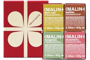 Malin+Goetz Scented Candle Set | Hand-Poured Soy Wax with Unique Fragrance Blends | Clean-Burning, Vegan & Cruelty-Free | Ber