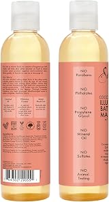 SheaMoisture Coconut Hibiscus Bath Body Massage Oil 8 oz Firming Toning Organic view 2