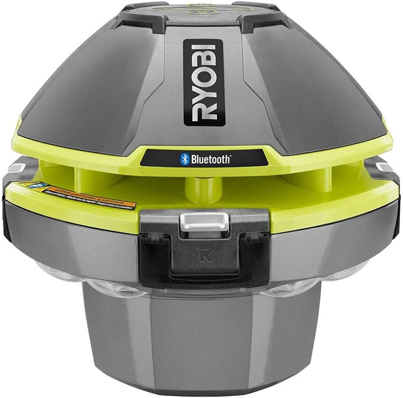 Ryobi 18 Volt Floating Speaker W/Built in Light Show (Bare Tool)