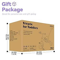 Liberry 2 in 1 Toddler Tricycle Age 2 3 4 Years
