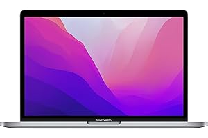 Apple 2022 MacBook Pro Laptop with M2 chip: 13-inch Retina Display, 8GB RAM, 256GB ​​​​​​​SSD ​​​​​​​Storage, Touch Bar, Backlit Keyboard, FaceTime HD Camera. Works with iPhone and iPad; Space Gray