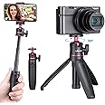 ULANZI MT-08 Extension Pole Tripod, Mini Selfie Stick Tripod Stand Handle Grip for Webcam iPhone 11 Pro Max Samsung Smartphon