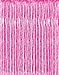 Kangaroo Metallic Pink Foil Fringe Curtains (1 Pc) Baby Shower Party Supplies