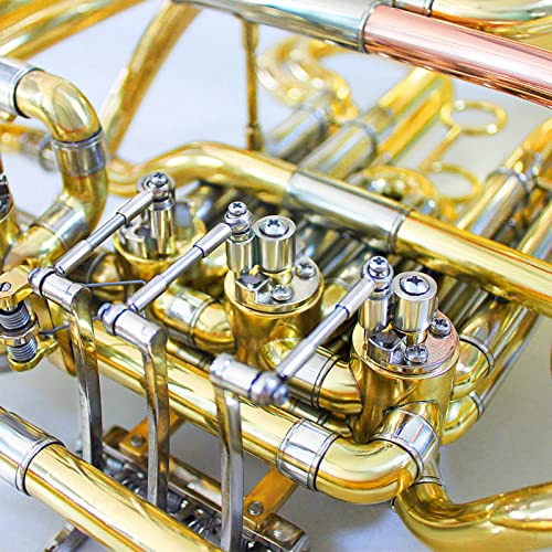 Double French Horn F/Bb 4 Keys,Gold Lacquer French Horn Intermediate